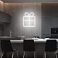 Christmas Gift Box Neon Sign