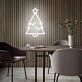 Christmas Green Tree With Star Christmas Neon Sign