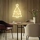 Christmas Green Tree With Star Christmas Neon Sign