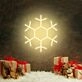 Christmas Snowflake Neon Sign