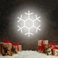 Christmas Snowflake Neon Sign