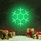 Christmas Snowflake Neon Sign