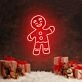 Christmas Snowman Neon Sign
