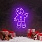 Christmas Snowman Neon Sign
