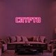 Crypto Neon Sign