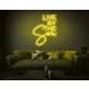 Live By The Sun LED Neon Sign