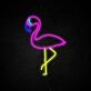 Flamingo 2 Neon Sign