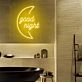 Good Night Moon Neon Sign
