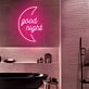 Good Night Moon Neon Sign