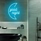 Good Night Moon Neon Sign