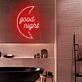 Good Night Moon Neon Sign
