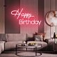 Happy Bday Neon Sign