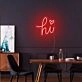 Hi Neon Sign