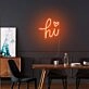 Hi Neon Sign