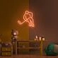 Ice Hockey Neon Sign