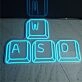 Keyboard Neon Sign