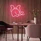 Love Tail Elephant Neon Sign