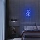 Mini Geometric Fox Neon Sign