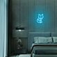 Mini Geometric Fox Neon Sign