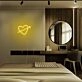 Mini Heart With Arrow Neon Sign
