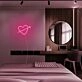 Mini Heart With Arrow Neon Sign
