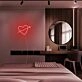 Mini Heart With Arrow Neon Sign