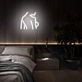 Mini Lady Body Back Neon Sign
