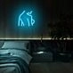 Mini Lady Body Back Neon Sign