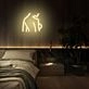 Mini Lady Body Back Neon Sign