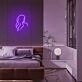 Mini Long Hair Lady Neon Sign MNC41330