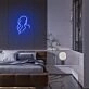 Mini Long Hair Lady Neon Sign MNC41330