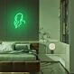 Mini Long Hair Lady Neon Sign MNC41330