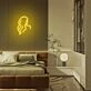 Mini Long Hair Lady Neon Sign MNC41330