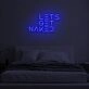 LET'S GET NAKED" LED Neon Sign