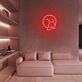 Mini Sleeping Dachshund Neon Sign