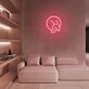 Mini Sleeping Dachshund Neon Sign