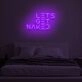 LET'S GET NAKED" LED Neon Sign