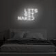 LET'S GET NAKED" LED Neon Sign