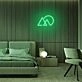Mini Sunset Mountain Neon Sign