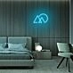 Mini Sunset Mountain Neon Sign