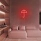 Mini Umbrella Neon Sign