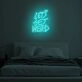 LET'S GET WEIRD" LED Neon Sign
