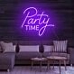 Party Time Neon Sign