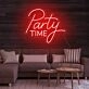 Party Time Neon Sign