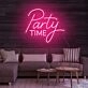 Party Time Neon Sign