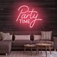 Party Time Neon Sign