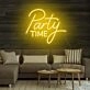 Party Time Neon Sign