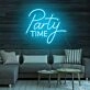 Party Time Neon Sign