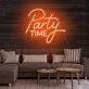 Party Time Neon Sign