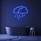 Rainy Cloud Neon Sign